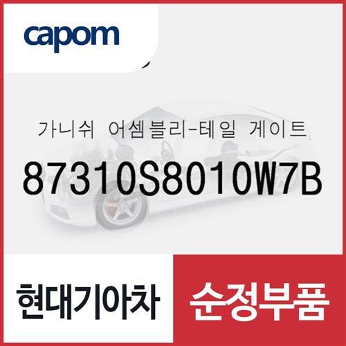가니쉬-테일 게이트 (87310S8010W7B) 팰리세이드