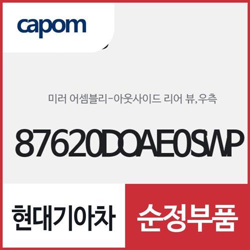 사이드미러,우측(조수석쪽) (87620DOAE0SWP) EV9