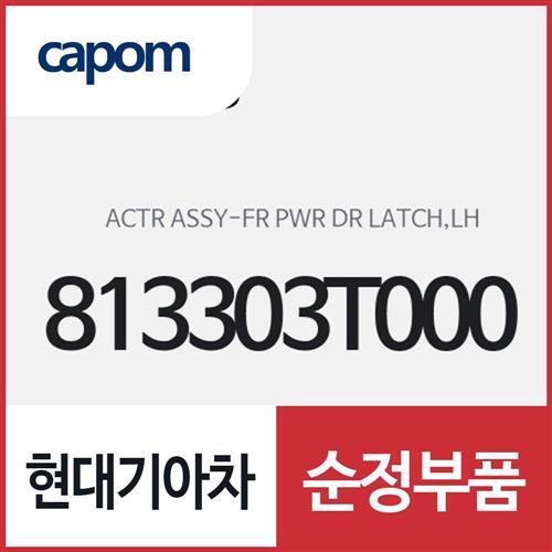 프론트 파워도어 래치 액츄에이터,좌 (813303T000) K9