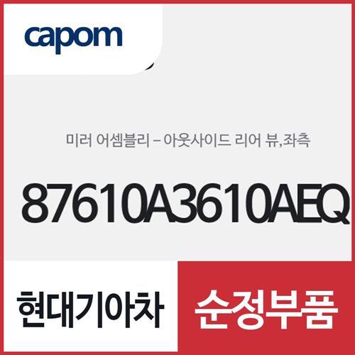 사이드미러,운전석쪽 (87610A3610AEQ) 레이